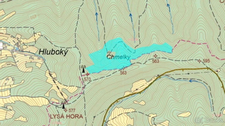 Prodej podílu 7/9 lesy a louky Vsetín, ev.č. 00132