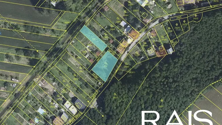Prodej stavebního pozemku 470 m² Rebešovice