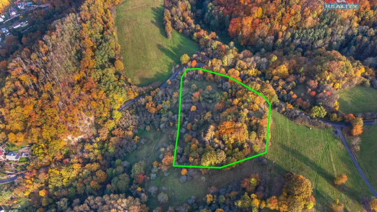 Prodej louky, 14 398 m², Ústí nad Labem - Svádov