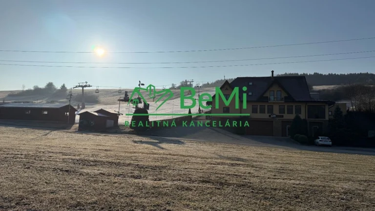 Pozemok v obci Krušetnica hneď pri vleku