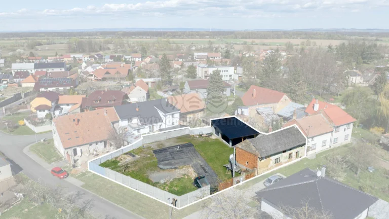 Prodej pozemku k bydlení, 843 m², Bezměrov u Kroměříže.