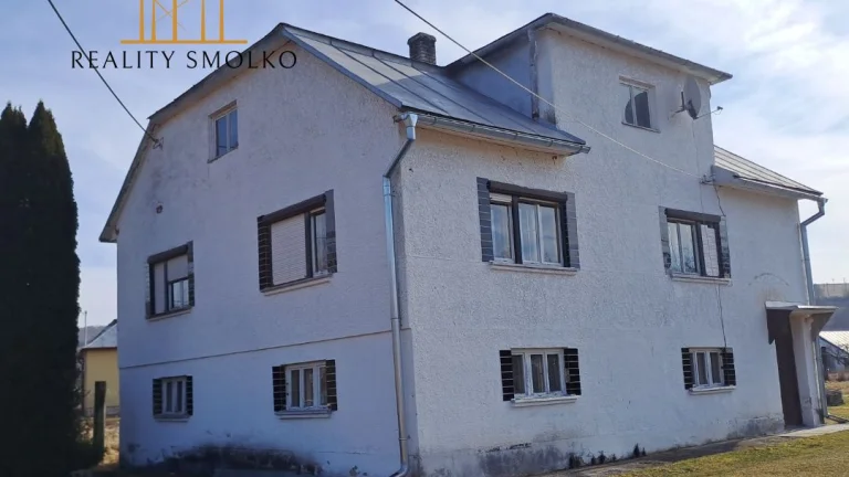 Predaj rodinného domu v obci Čabiny, okr. Medzilaborce.