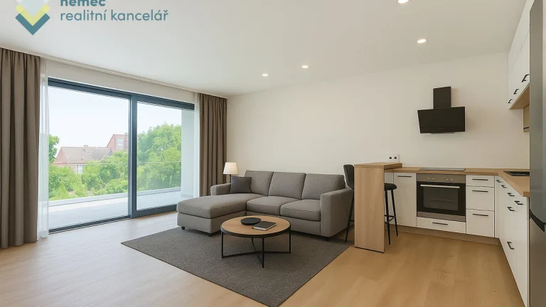 Prodej, novostavba bytu 2+kk s terasou, 87,8 m², Praha 8 - K