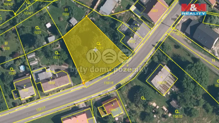 Prodej pozemku k bydlení, 833 m², Nové Město pod Smrkem