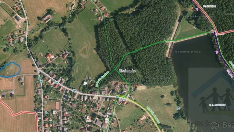 Pronajmu pozemek o výměře 2699 m2 v k.ú. Chaloupky okr. Bero