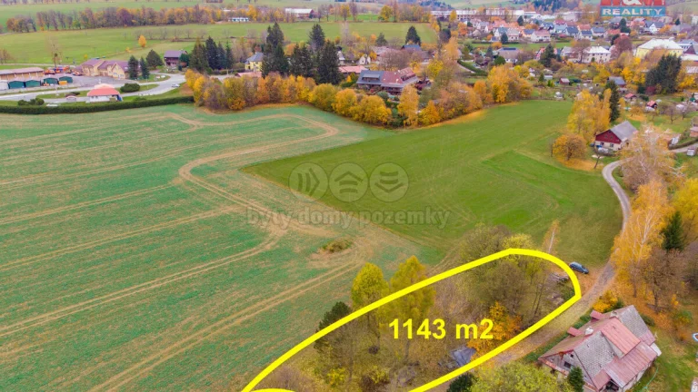 Prodej zahrady, 1143 m², Pěčín