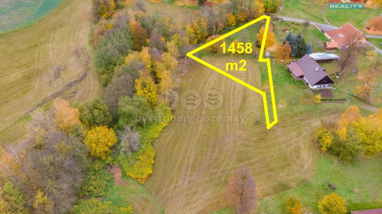 Prodej louky, 1458 m², Liberk