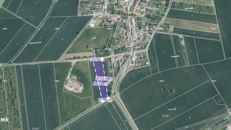 Atraktivní pozemek u Kroměříže