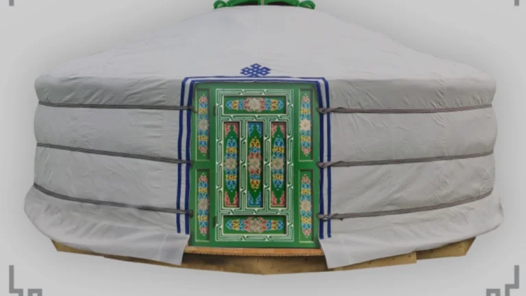 Mongolska jurta ,6m priemer ,používaná