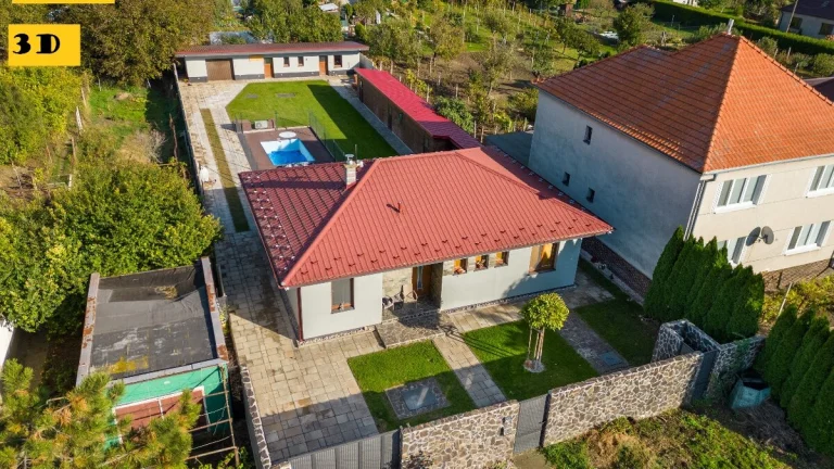 PNORF–novostavba 4i bungalova s garsónkou, bazénom, Šalgočka