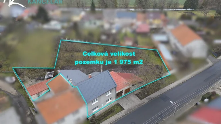 Prodej RD se zahradou (1 975 m²), Olšany u Prostějova
