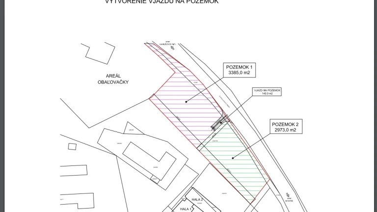 Prenajmem alebo predám Pozemok Hanušovce nad Topľou