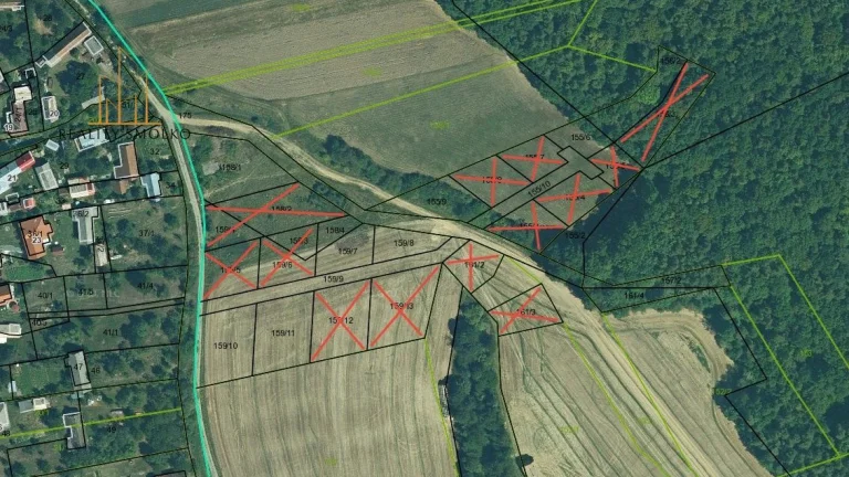 POZEMKY NA VÝSTAVBU RD - len 15 min od Prešova, DALETICE