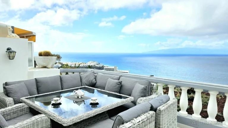 Luxusní apartmán s výhledem na oceán – Los Gigantes, Tenerif