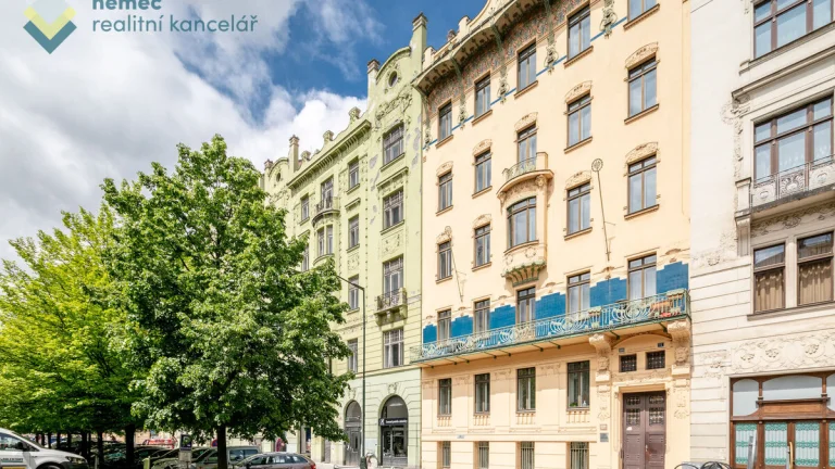 Pronájem, byt 3+kk, OV, 87,6 m², Praha 1 - Nové Město, Senov
