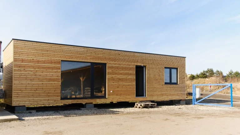 Modulový drevodom na celoročné bývanie