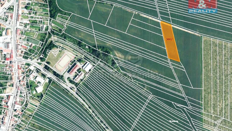 Prodej pole, 1462 m², Ježov