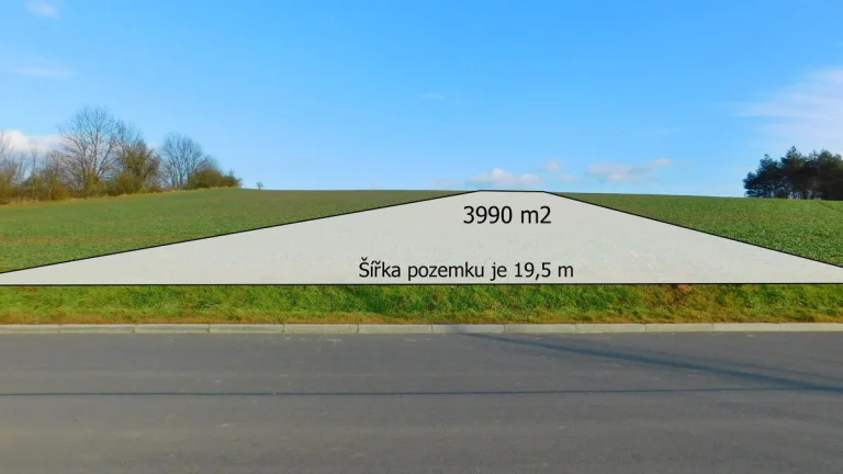 Koryčany - Blišice, pozemky pro bydlení, 3.990 m2 - Koryčany