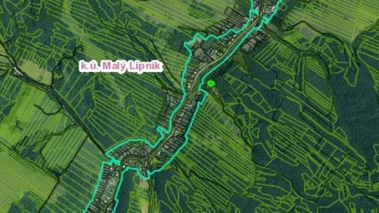 Predám záhradu 819 m2 Malý Lipník okres Stará Lubovňa