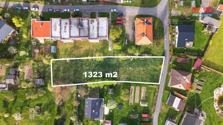 Prodej pozemku k bydlení, 1323 m², Blatno