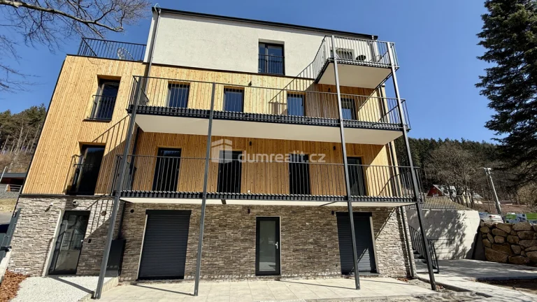 Apartmán 2+KK, 55 m2, sauna, terasa, Plešivec-Pstruží-Aberta