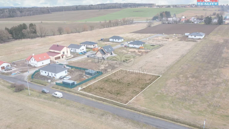 Prodej pozemku k bydlení, 1032 m², Veselá